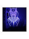 Decorative Lamp 3D Illusion Black