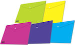 Skag Folder with Button for Paper A4 Fancy (Μiscellaneous colours)