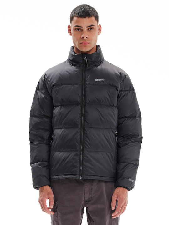 Emerson Men's Winter Puffer Jacket Waterproof and Windproof Black