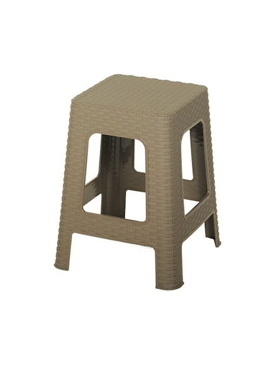 Băncuță De Grădină Din Plastic Culoare Caramel 36x36x45cm Băncuță De Grădină Din Plastic Culoare Caramel 36x36x45cm