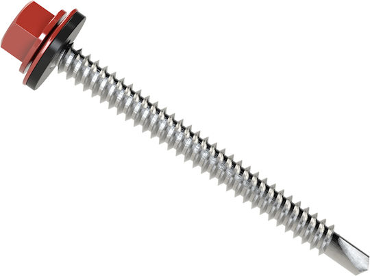 Bohrschraube Sechseck mit Durchmesser M6.3 und Länge 70mm
