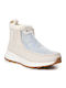 Landroamer Cozy Leather Women's Chelsea Boots Beige