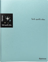 Optima Display Book for Paper A4 Light Blue