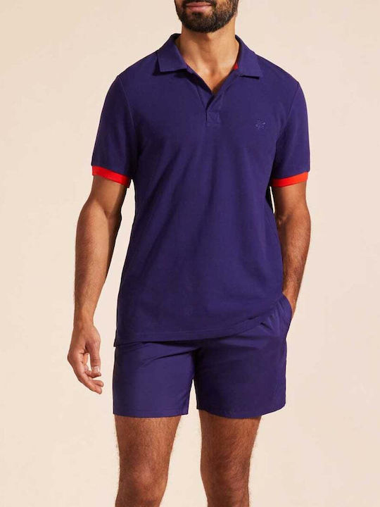 Polo Μπλούζα Κοντομάνικη Μωβ