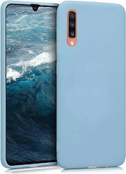 Soft Back Cover Σιλικόνης Γαλάζιο (Galaxy A70)