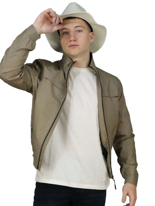 Lexton Herren Jacke Lässig Beige