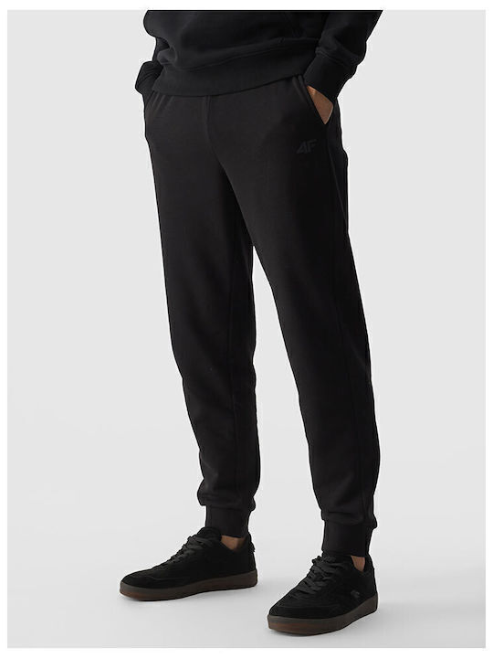 4F Pantaloni de trening cu Elastic Negru