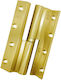 Eckscharnier mit Lager Messing Gold 140mm 310-1...