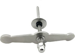 Edelstahl-Windstütze 200mm 171-s020 Metalor