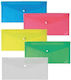 Typotrust Φάκελος με Κουμπί Πολύχρωμος 25×13cm (Διάφορα Χρώματα)