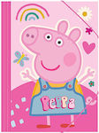 Peppa Pig Folder with Rubber Band and Ears for Paper A4