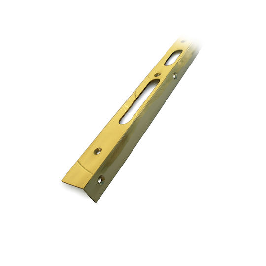Placă de lovire pentru încuietoare din alamă aurie 50cm 092-1005 Metalor