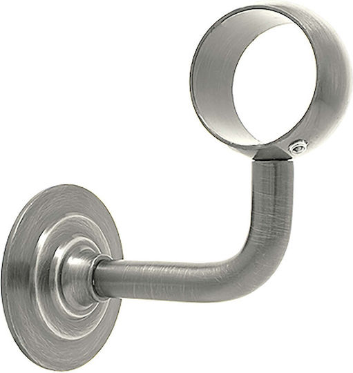 Pipe Support Φ35 Brass Matte Nickel 076-8001 Metalor