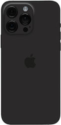 Protective Back Sticker Skin for Apple iPhone 15 Pro Max Gams Premium Vinyl Skin Back Plate Black Matte Gams-vnl-skin-bmt-001-074