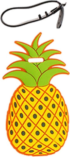 Out of the Blue Colecția Fancy Etichetă Pentru Bagaje Multicoloră Ananas