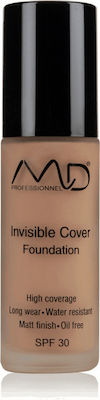 MD Professionnel Invisible Cover Flüssiges Make-up LSF30 05 Bronze 30ml