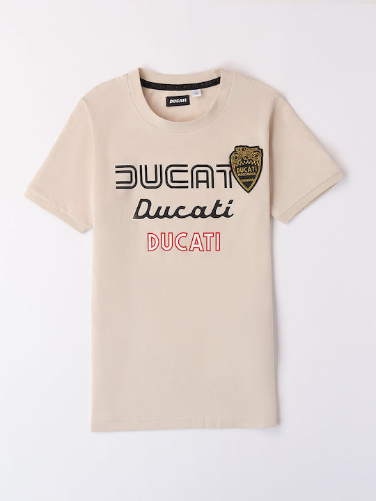 Ducati Kids T-shirt Beige