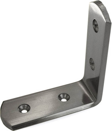 Матови ъглови скоби от месинг и никел 6x6 004-8006 Metalor