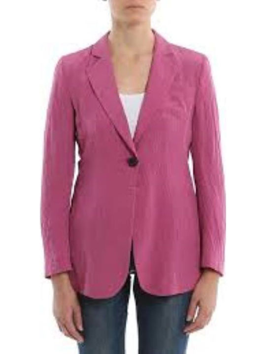 Emporio Armani Blazer pentru femei Sacou Roz