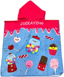 Ocean Kids Beach Poncho Candy