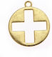 Nuova Vita Metal Decorative Element for Wedding Favors Gold 1pcs