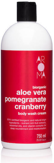 Aroma Aloe Vera Granatapfel Cremiges Schaumbad mit Aloe Vera & Duft Granatapfel 750ml