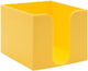 Metron Plastic Empty Cube Yellow