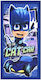 Aquablue Kinder-Strandtuch Lila PJ Masks 140x70cm