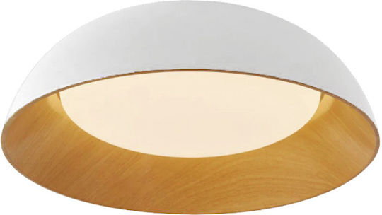 Atman Ceiling Mount Light 51cm White with Integrated LED