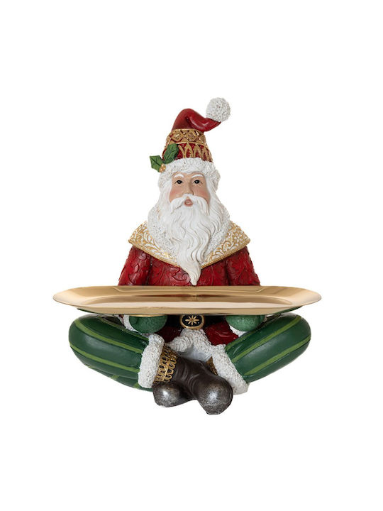 Αι Βασιλης Οβαλ Christmas Platter Ceramic L21xW15xD26cm 1pcs