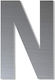 One Two Three Done Sign with Text in Silver Col...