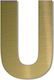 One Two Three Done Sign with Text in Gold Color...