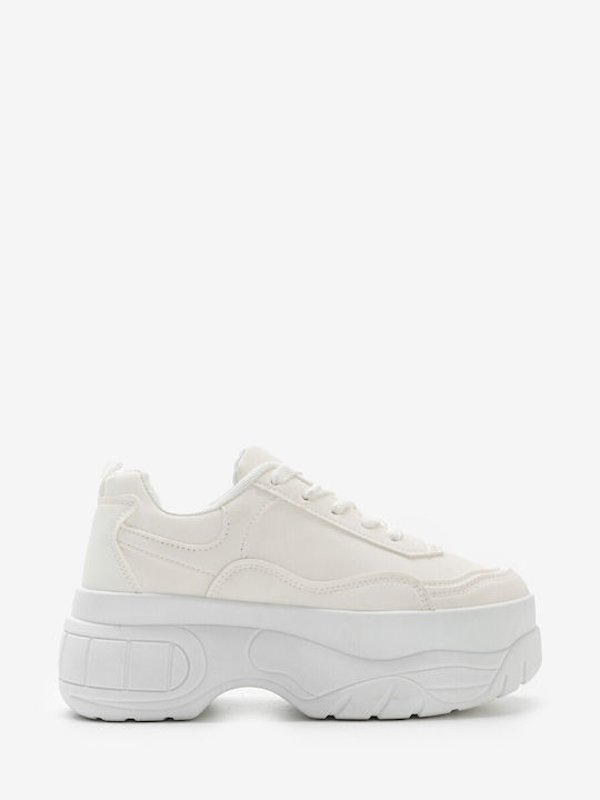 Plato Femei Sneakers Alb