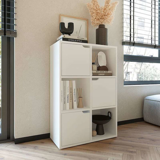 Βιβλιοθήκη Bookel 59.5x27.5x89εκ.