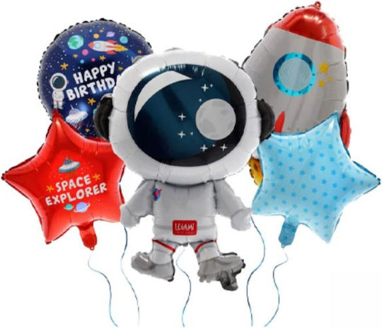 Set aus 5 Partyballons Space Legami 5 Stück