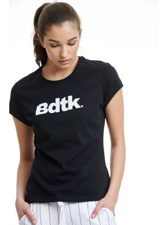 BodyTalk Femeie Sport Tricou Black