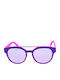 Italia Independent Women's Sunglasses with Purple Plastic Frame and Purple Lens 0900DP-018-017