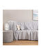 Aslanis Home Mellia Sofa Throw 2 Seater 180x250cm Gray