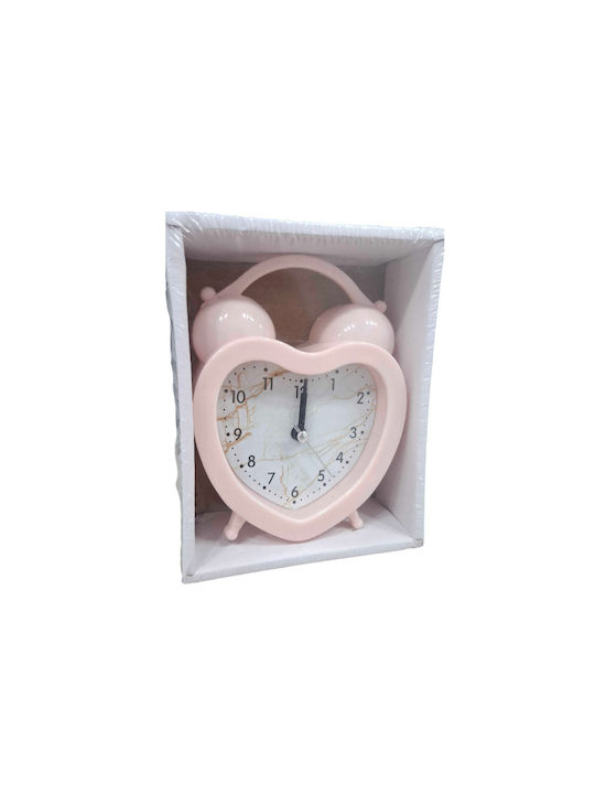 Tabletop Clock with Alarm Pink 6987488906175P