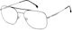Carrera Herren Metallisches Brillengestell Grau...