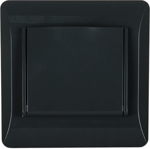 Elmark Cadru Comutator în Culoare Negru 1629