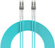 Cablexpert Fiber-Optik-Kabel LC-LC 0,5 m Türkis