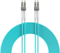 Cablexpert Fibră Optică LC-LC 3m Turcoaz Cablexpert Fibră Optică LC-LC 3m Turcoaz