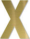 One Two Three Done Sign with Text in Gold Color...