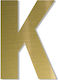 One Two Three Done Sign with Text in Gold Color...