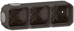 Legrand Plexo N Schalterdose in Gray Farbe 069603L