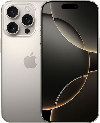 Apple iPhone 16 Pro 5G (8GB/512GB) Titan natural - Precomandă