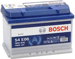 Bosch Μπαταρία Αυτοκινήτου S4E080 με Χωρητικότητα 70Ah και CCA 760A Start/Stop Bosch Μπαταρία Αυτοκινήτου S4E080 με Χωρητικότητα 70Ah και CCA 760A Start/Stop