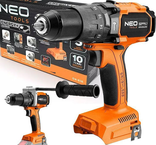 Neo Tools 04-616 Schlagbohrschrauber Batterie Solo Bürstenlos 18V