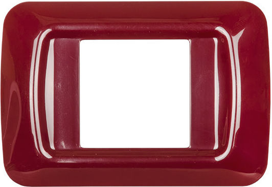 Elmark Switch Frame 2 Positions in Burgundy Color 34618